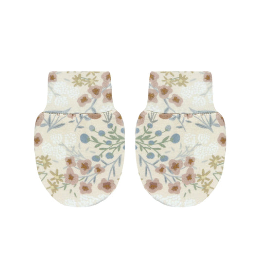 Lou Lou and Company - No Scratch Mittens in Pearl