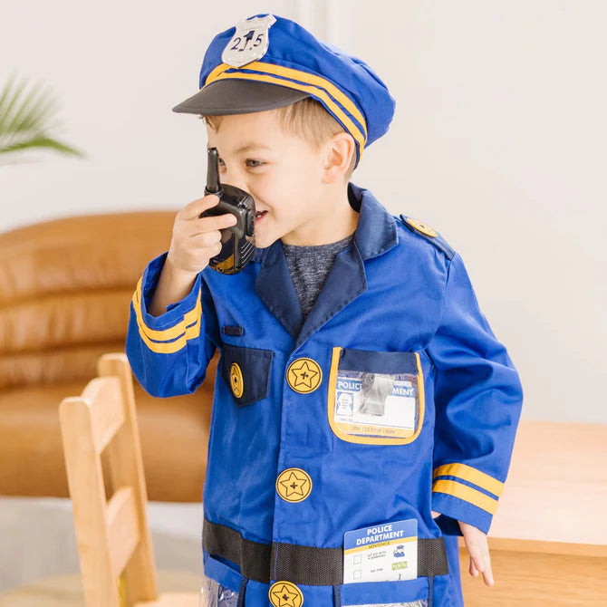 Melissa & Doug - Police Officer Role Play Costume Set