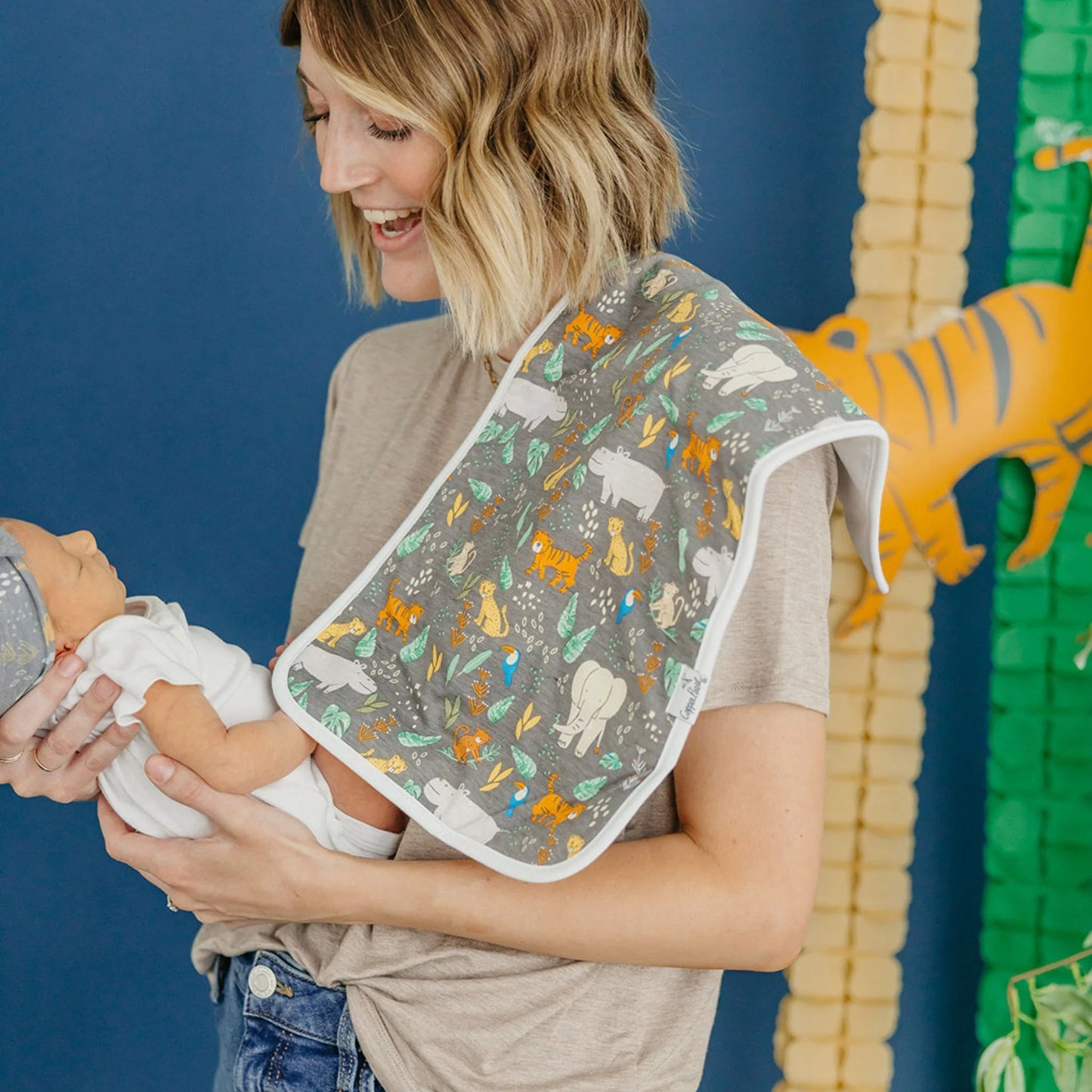 Copper Pearl - Bengal Burp Cloth (3 Pack)
