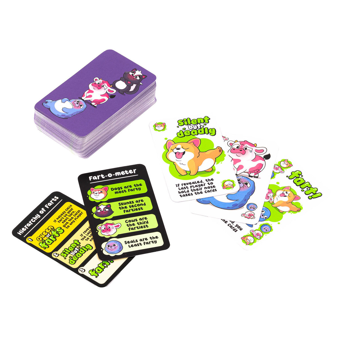 Professor Puzzle - Queen of Farts Card Game