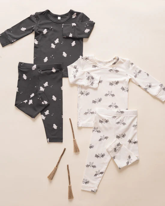 Quincy Mae - Bamboo Pajama Set || Ghosts