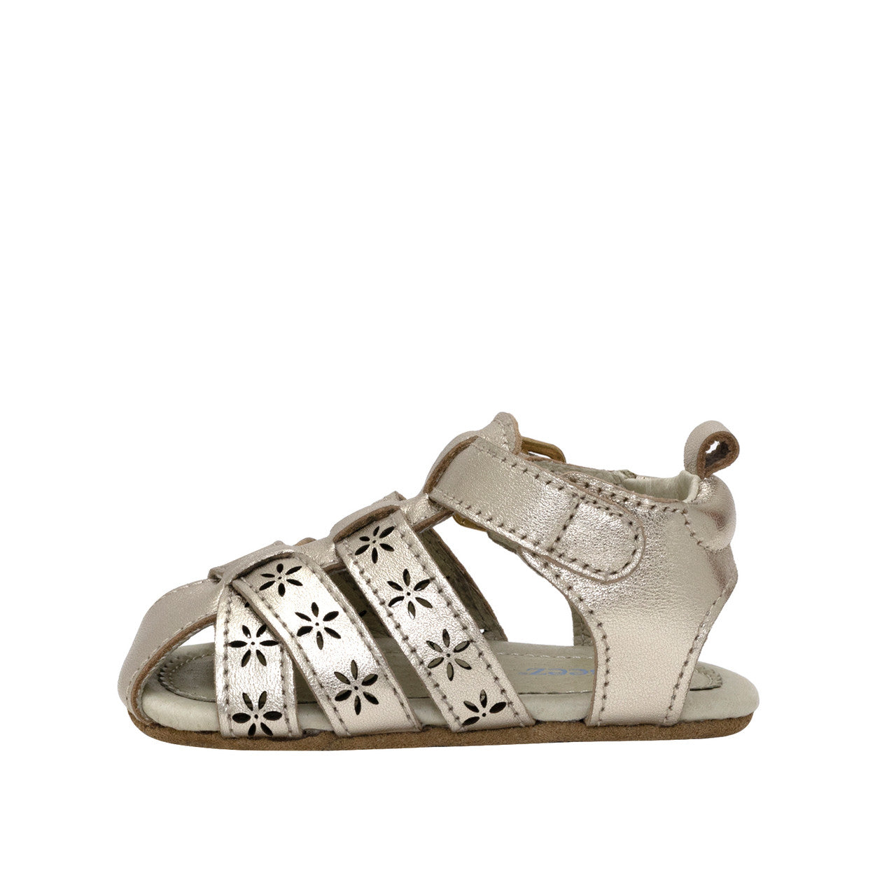 Robeez Shoes - Fleur First Kicks Sandals in Gold