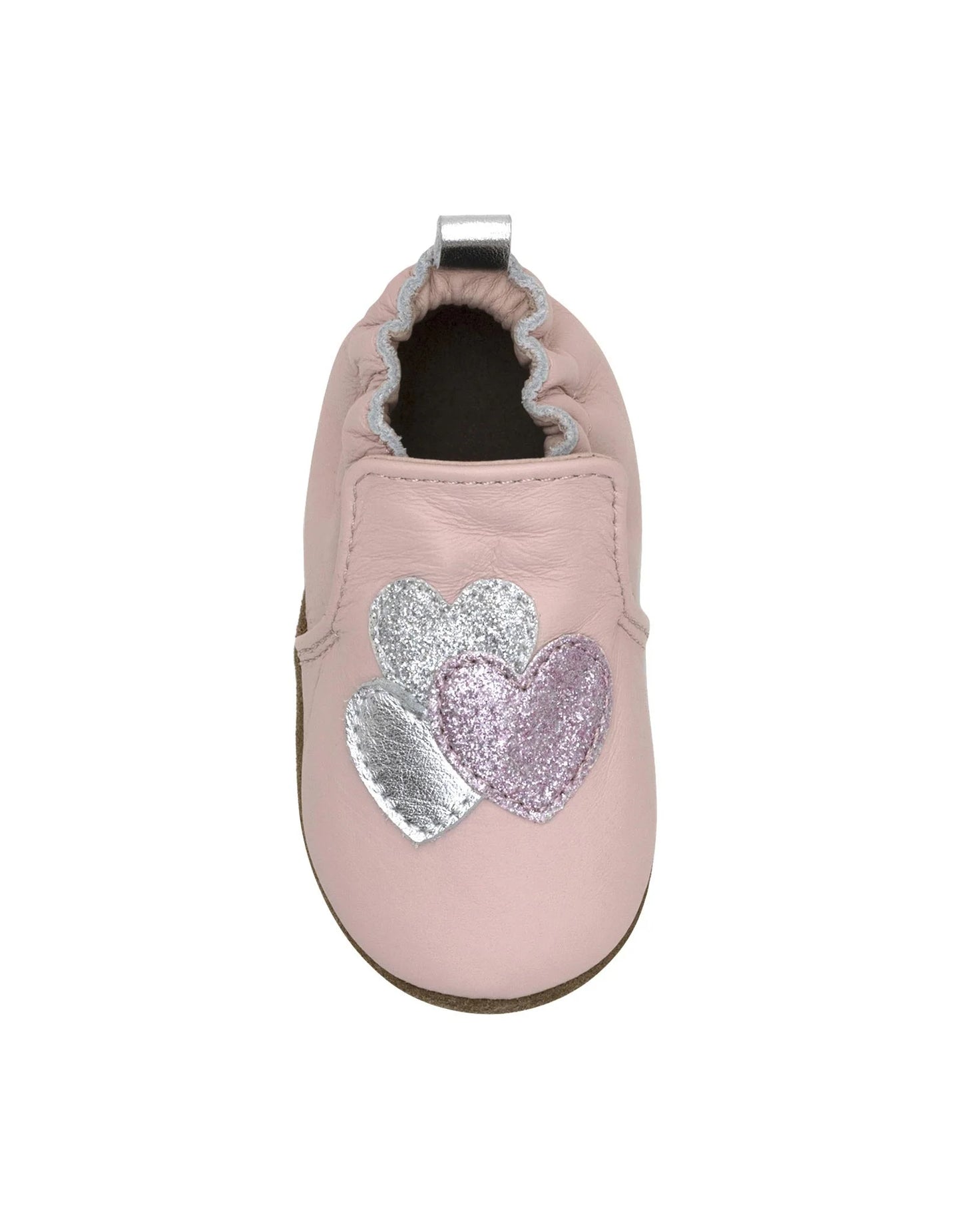 Robeez Shoes - Heart Sparkle Soft Soles