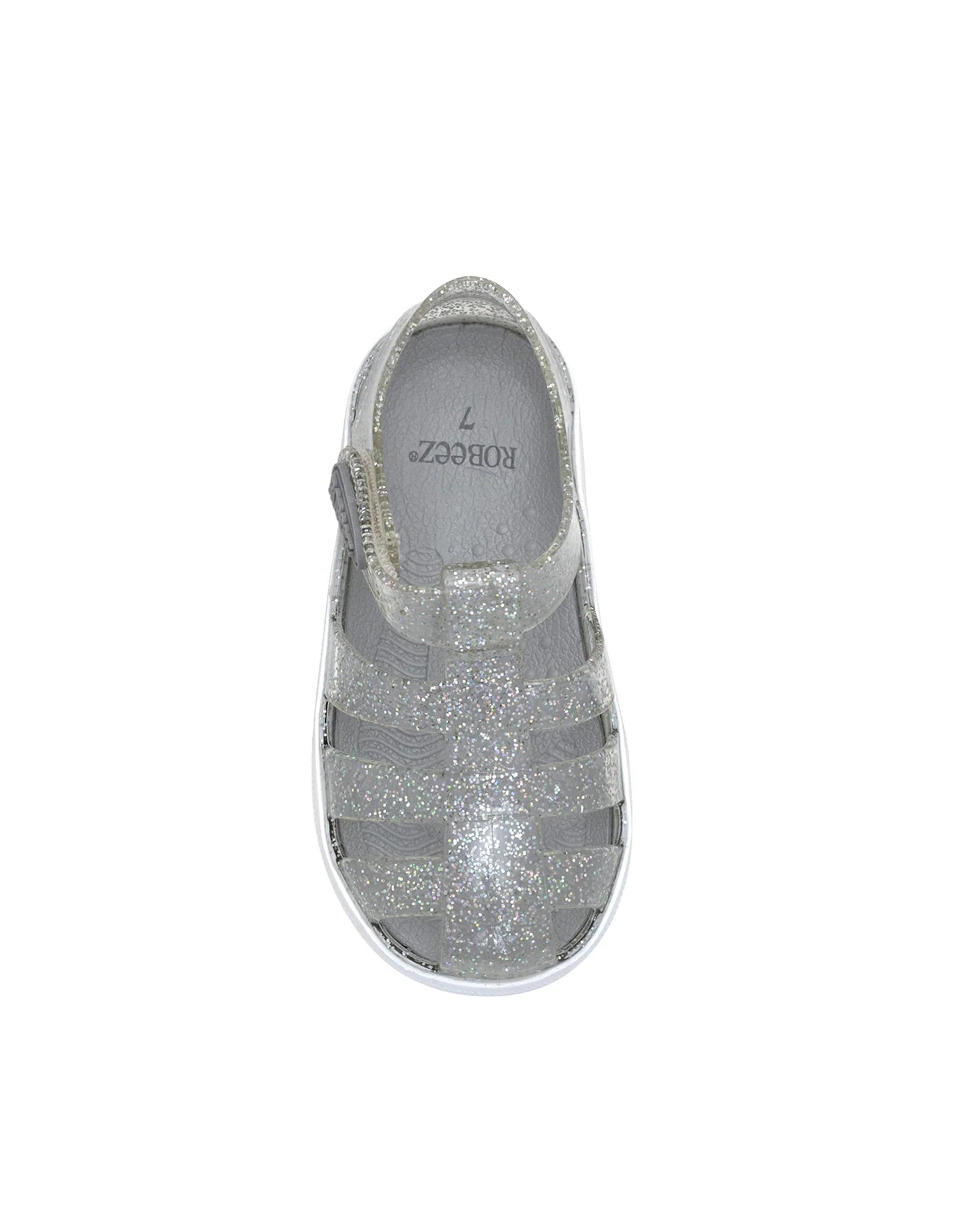 Robeez - Elite Jelly Shoes in Silver