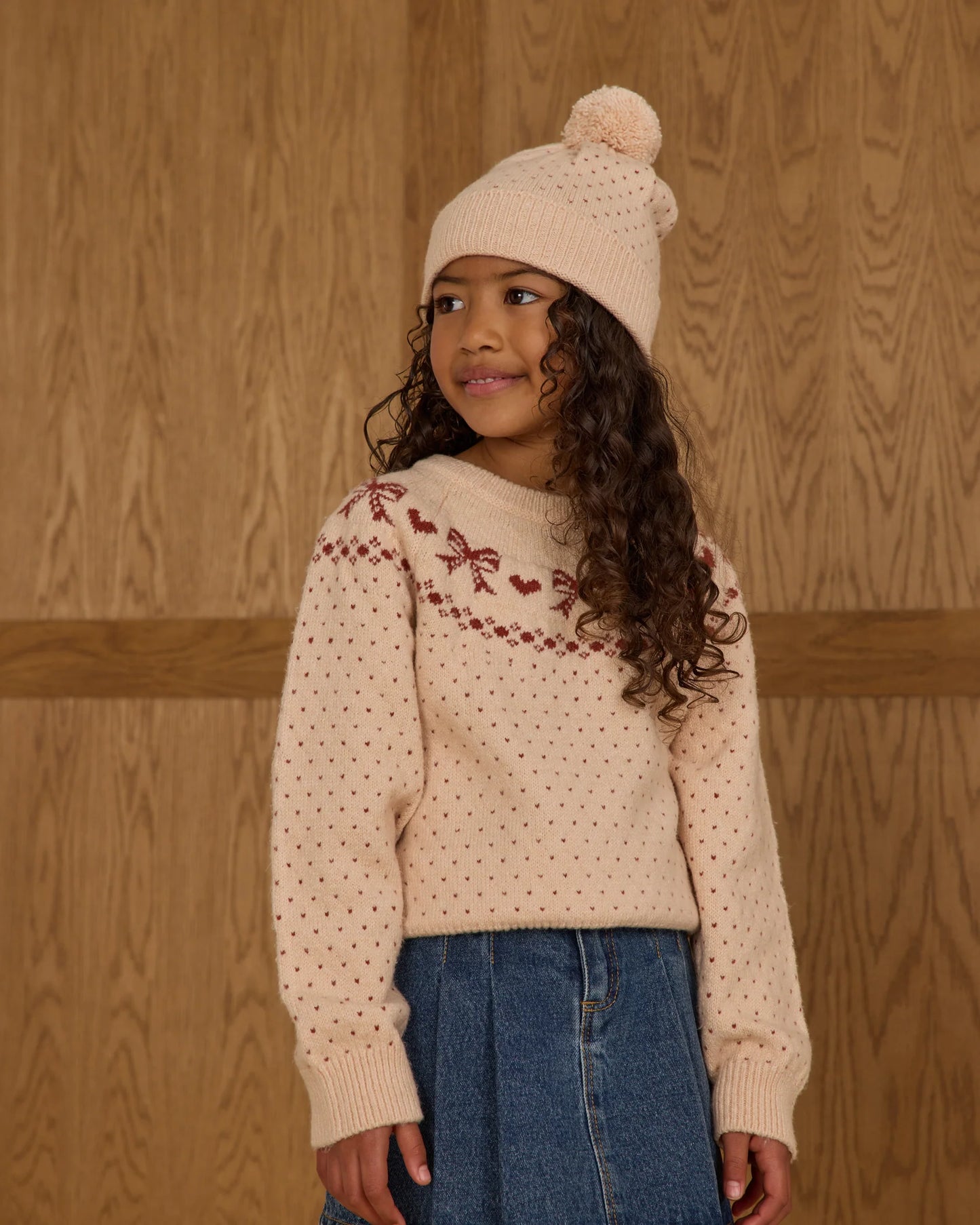 Rylee + Cru - Fair Isle Sweater || Bows