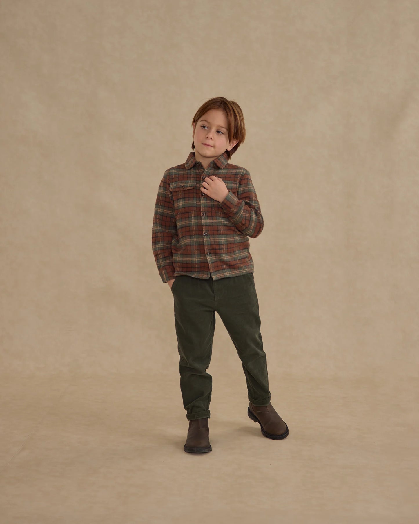 Rylee + Cru - Kalen Pant || Evergreen