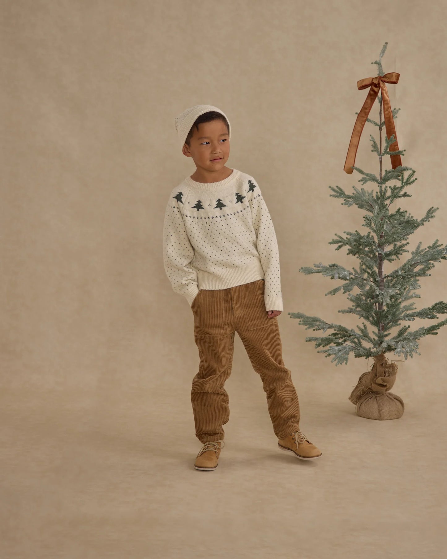 Rylee + Cru - Fair Isle Sweater || Trees