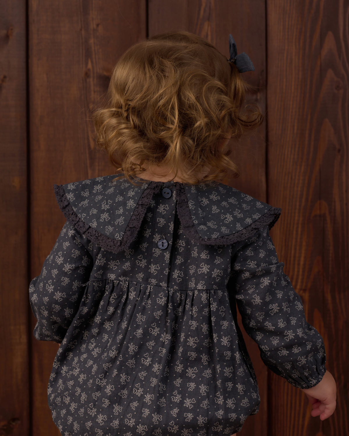 Rylee + Cru - Fern Romper || Heart Ditsy