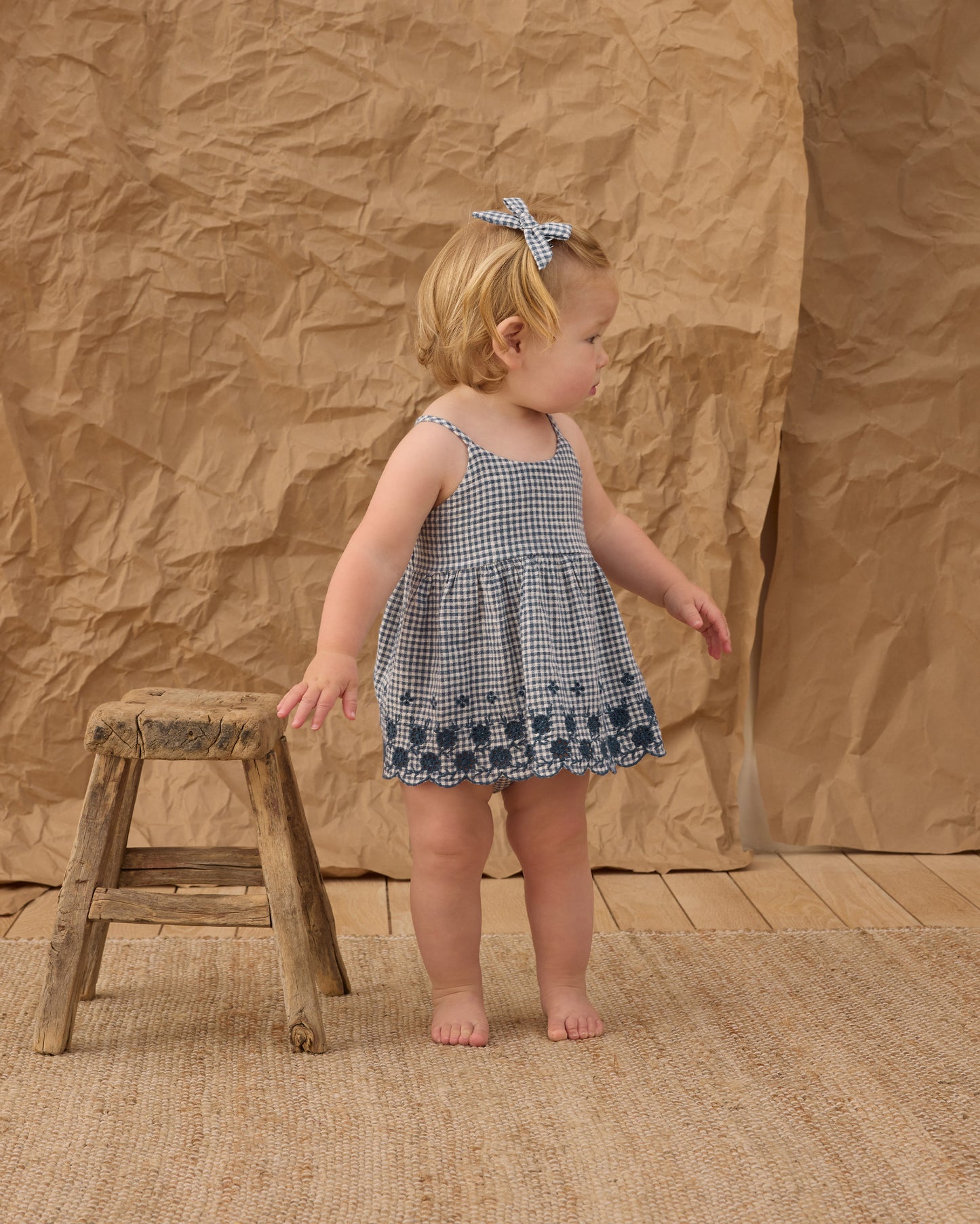 Rylee + Cru - Zenni Set || Marine Gingham