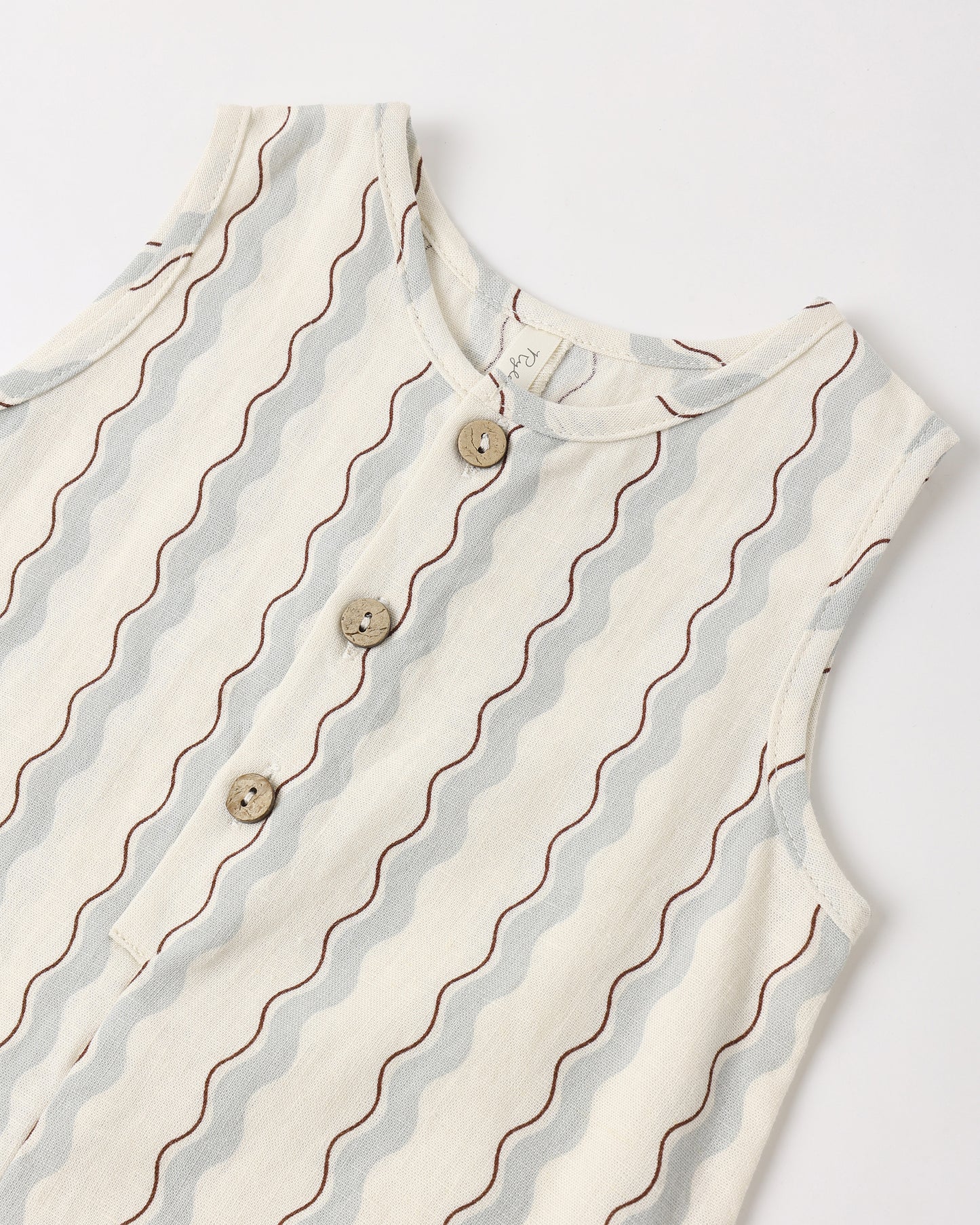 Rylee + Cru - Mavrick Romper || Wave Stripe