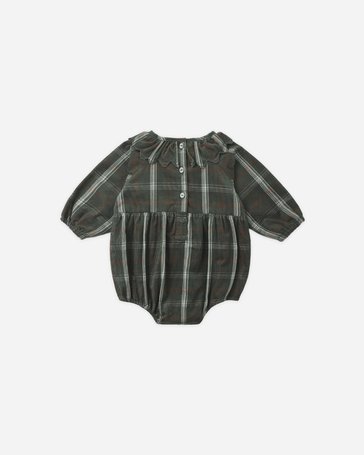 Rylee + Cru - Freya Romper || Holiday Plaid