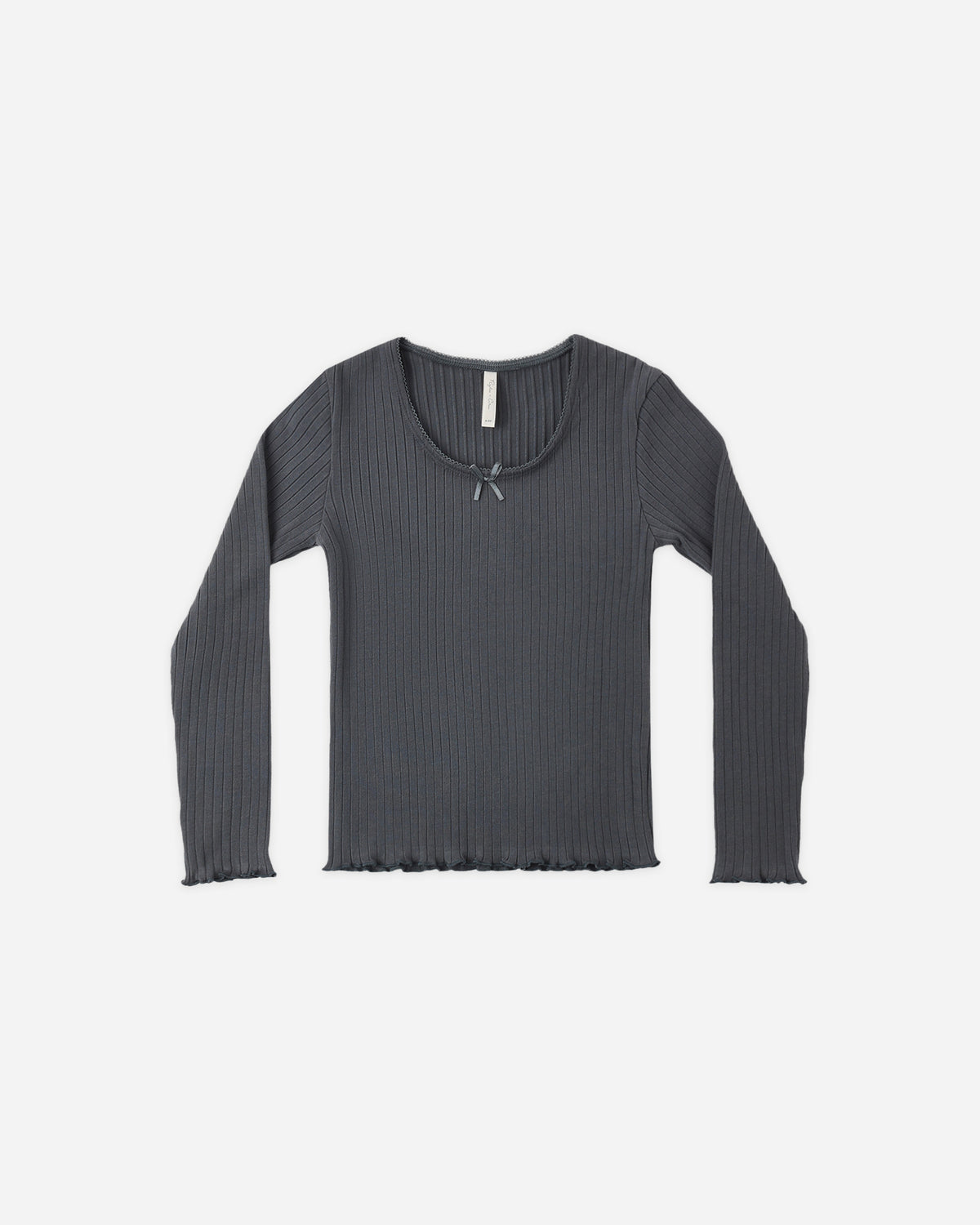 Rylee + Cru - Ribbed Long Sleeve || Midnight