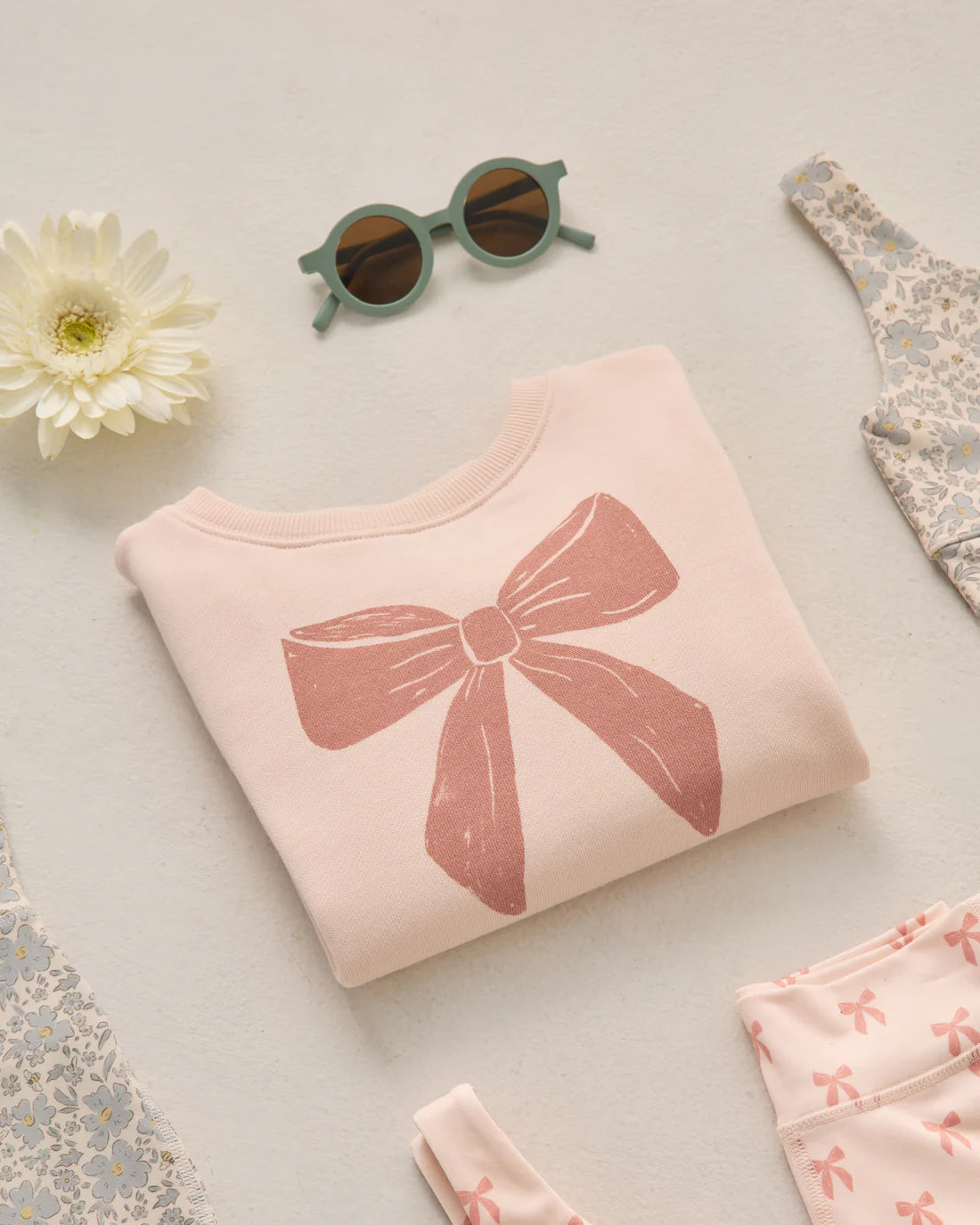 Rylee + Cru - Racer Sweatshirt || Bow