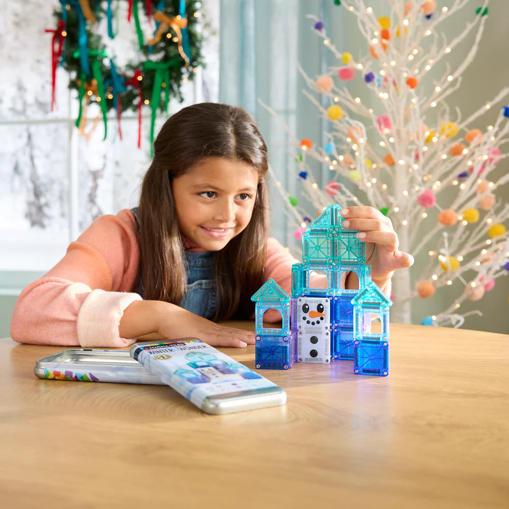 Magna-Tiles - MicroMAGS Winter Wonder Travel Set