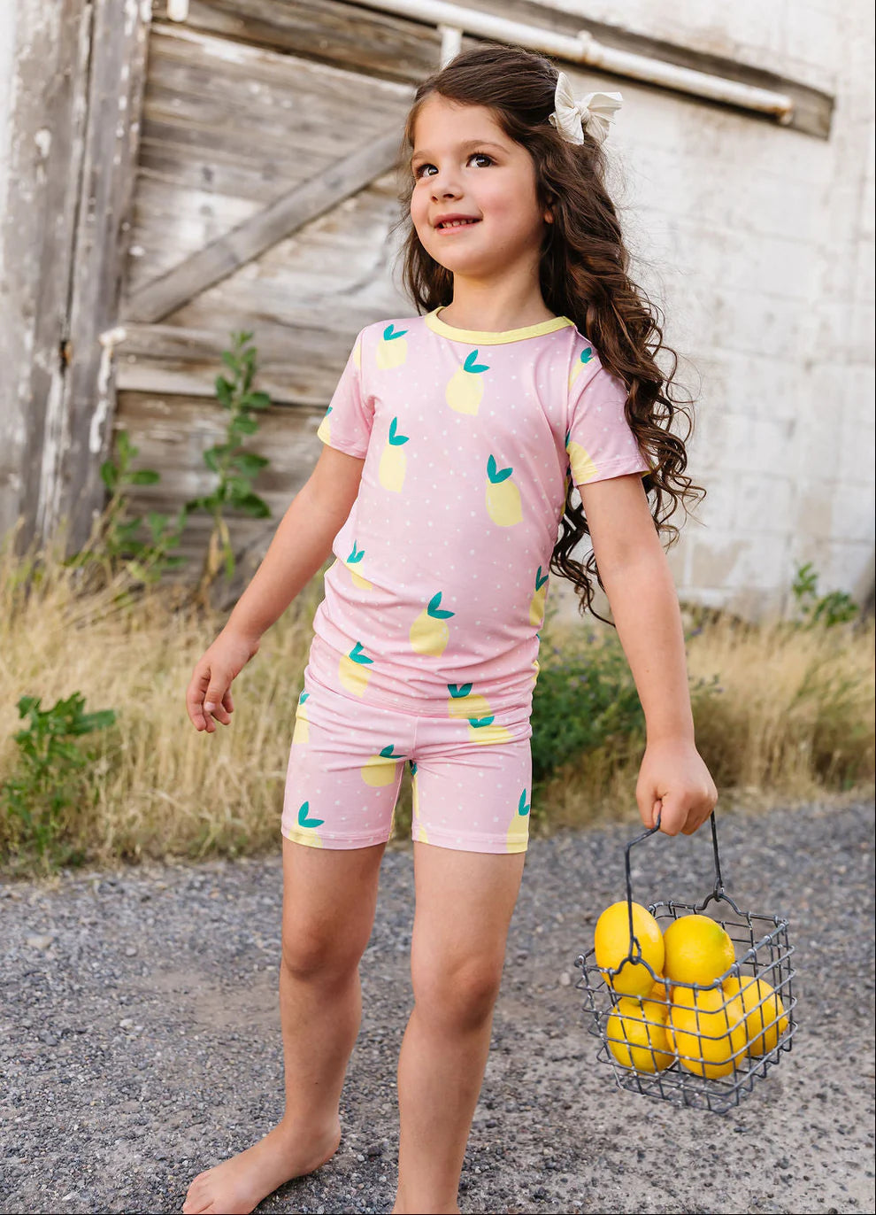 Birdie Bean - Pink Lemonade 2-Piece Pajama