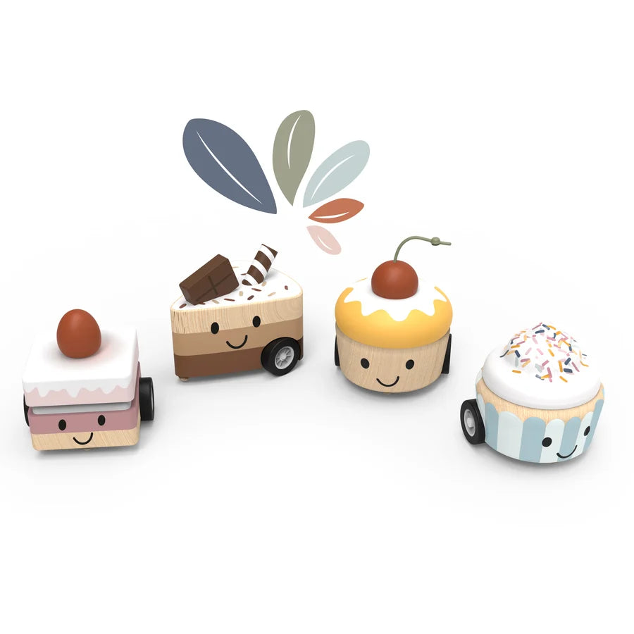 Speedy Monkey - Pull Back Toy: Cake