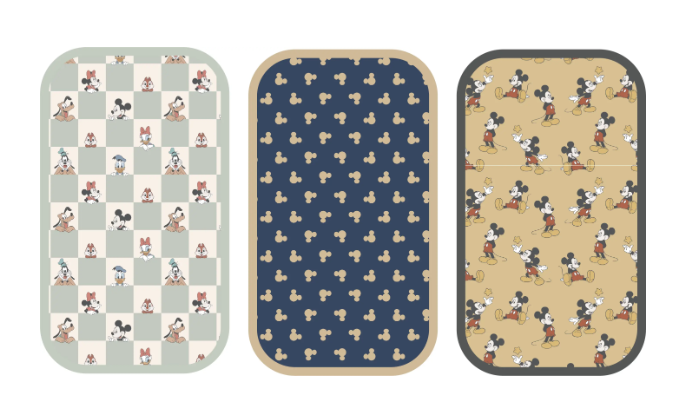 Copper Pearl - Mickey Mouse and Friends Burp Cloth Set (3-Pack)