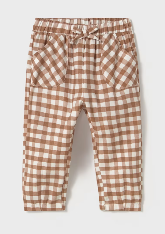 Mayoral - Toffee Printed Trousers
