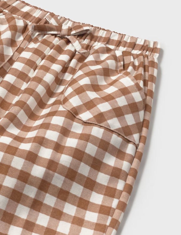 Mayoral - Toffee Printed Trousers