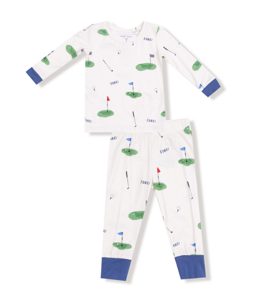 Angel Dear - All Fore Golf - L/S Loungewear Set