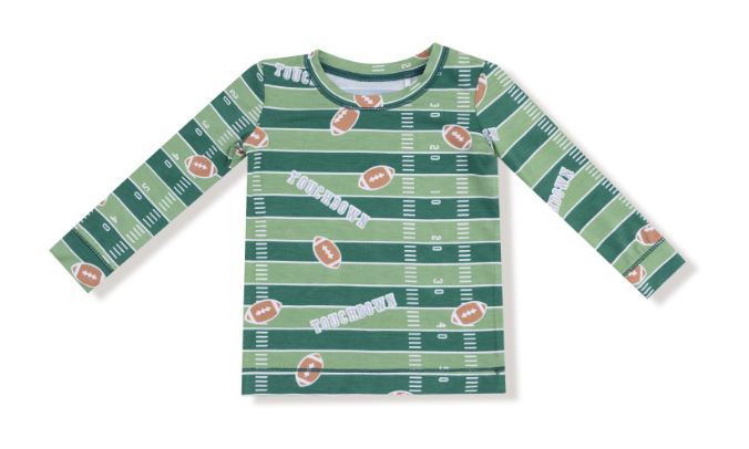 Angel Dear - Football Field - Glow in the Dark - L/S Loungewear Set