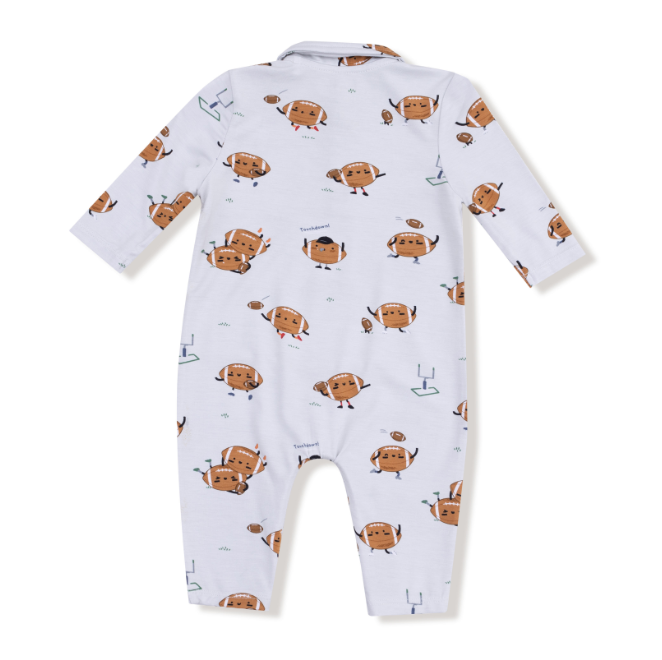 Angel Dear - Footballs Playing Football - Polo Romper