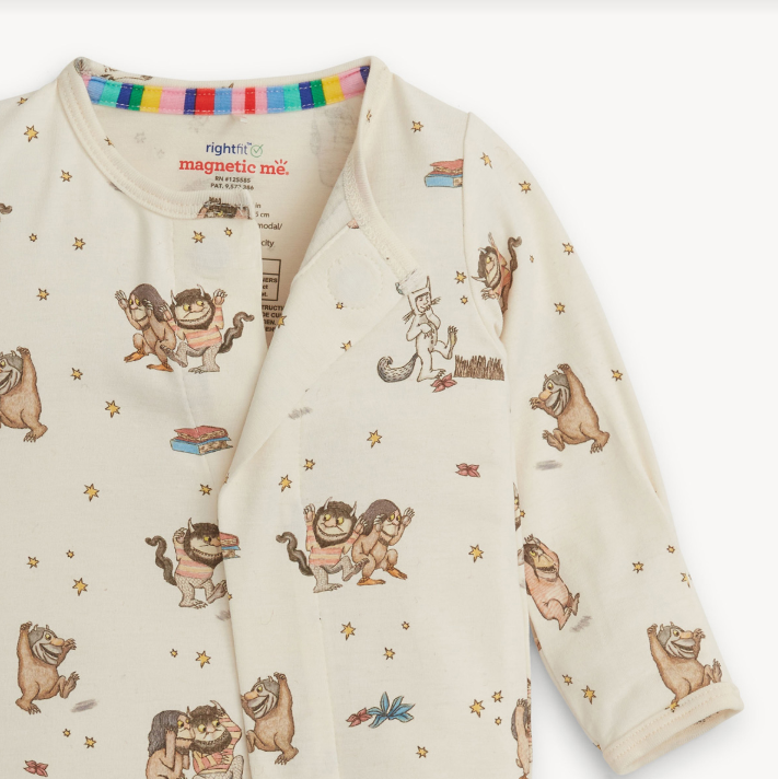 Magnetic Me - Where the Wild Things Are Right Fit Footie