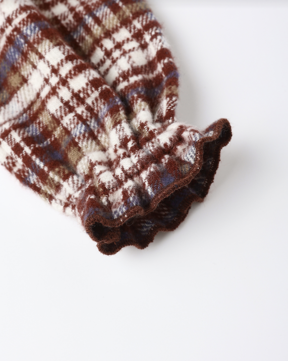 Rylee + Cru - Adelaide Romper || Burgundy Plaid