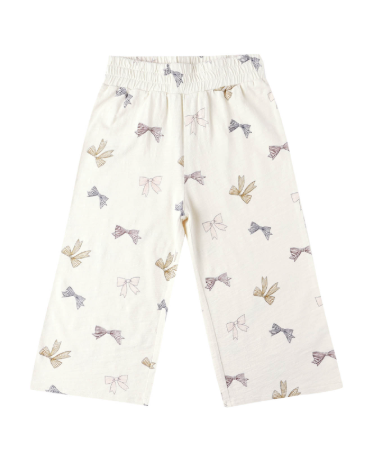 Rylee + Cru - Wide Leg Pant || Bows
