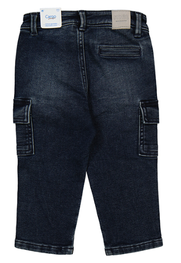 Mayoral - Soft Denim Cargo Pants
