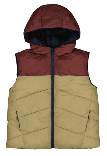 Mayoral - Hooded Reversible Vest