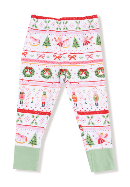 Angel Dear - Sugar Plum Fairy - Nutcracker Fair Isle - Pink - L/S Loungewear Set