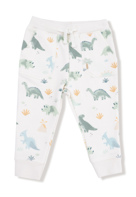 Angel Dear - Soft Dinos - French Terry - Zip Hoodie & Jogger Set