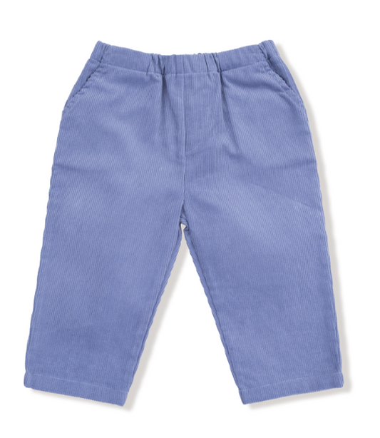 Angel Dear - Corduroy - Stonewash - Cord Pant w/ Heart Pockets