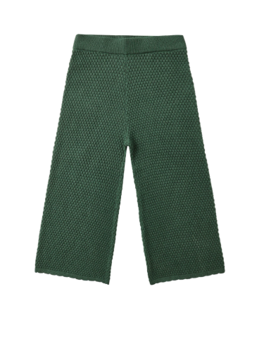 Rylee + Cru - Knit Wide Leg Pant || Green