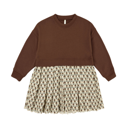 Rylee + Cru - Sweatshirt Dress - Vintage Bloom