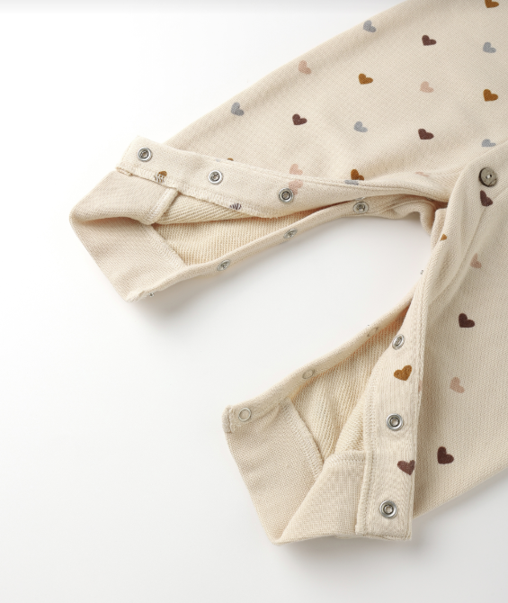 Rylee + Cru - Button Down Jumpsuit - Hearts