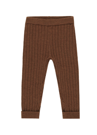 Rylee + Cru - Cuffed Legging || Brown