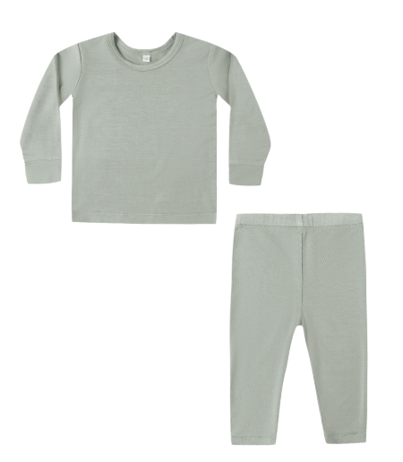 Quincy Mae - Bamboo Pajama Set || Fern