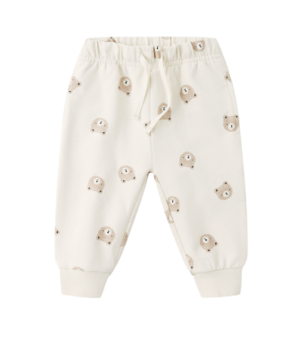 Quincy Mae - Relaxed Sweatshirt & Sweatpant Set || Brown Bear