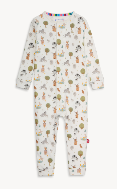 Magnetic Me - Funny Farm Organic Cotton Coverall