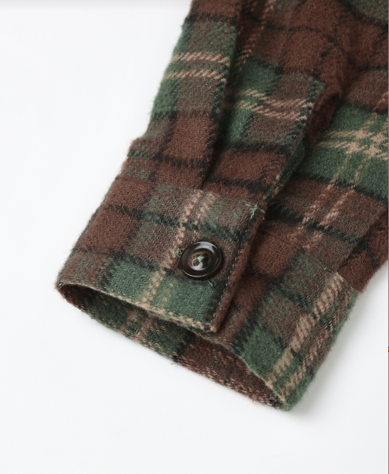 Rylee + Cru - Pocketed Flannel Shirt || Holiday Plaid
