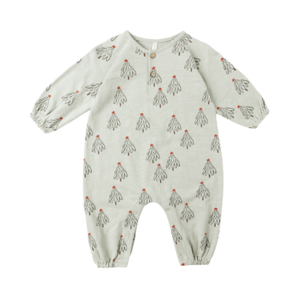 Rylee + Cru - Henley Jumpsuit || Trees