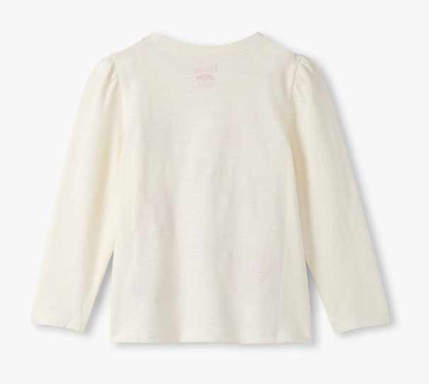 Hatley - Festive Bows Puff Sleeve Tee