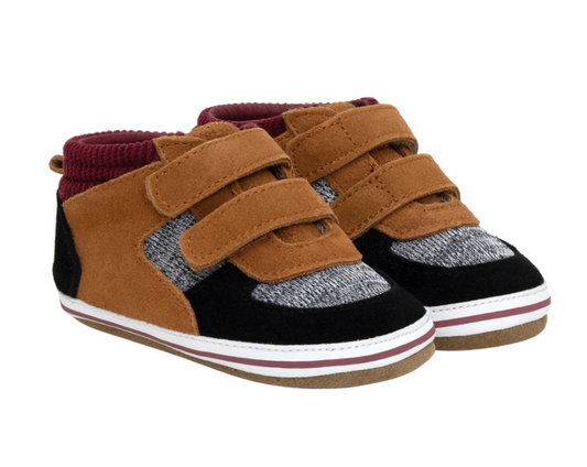 Robeez Shoes - Raiden First Kicks in Camel
