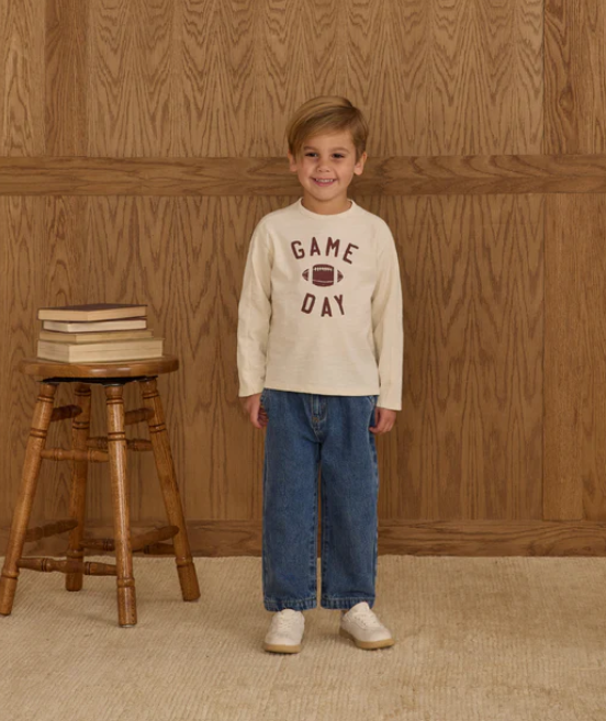 Rylee + Cru - Baggy Pant || Indigo Denim