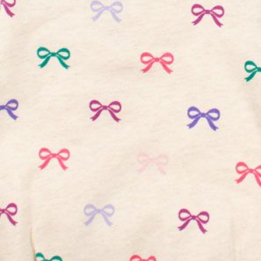 RuffleButts + RuggedButts - Heather Oatmeal Ribbons - Flutter Sweatshirt Jogger Set