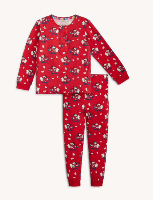 Magnetic Me - Red Cocoa Club Right Fit L/S PJ