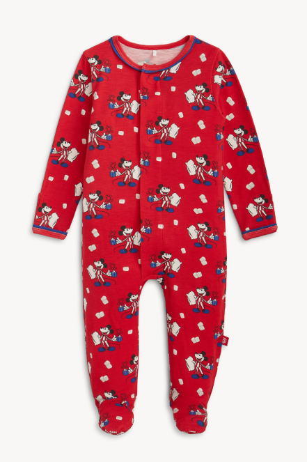 Magnetic Me - Red Cocoa Club Right Fit Footie