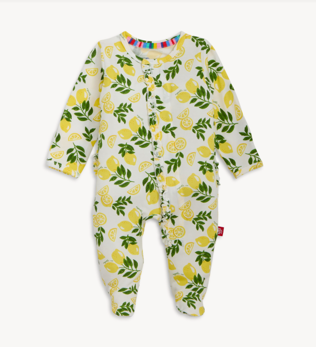Magnetic Me - Simply The Zest Modal Footie w/ Ruffle